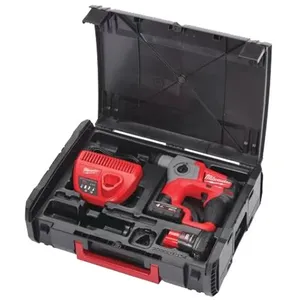 Milwaukee M12 Ch-402x - Perforateur Sds+ Fuel 12v 2 Modes 40ah Li-ion 11j Epta pas cher