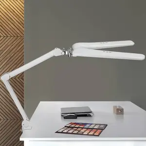 Comparateur de prix : Lampe à pince LED MAULcraft duo, blanche, 52 cm, à 2 lampes, à intensité
