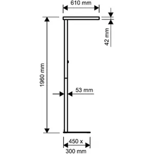 Comparateur de prix : Lampe sur pied LED MAULjuvis, blanc, 196 cm, pied, à intensité variable