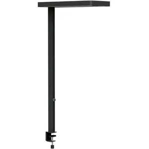 Comparateur de prix : Lampe de table LED MAULjaval, noir, 120 cm, à intensité variable, pied à pince