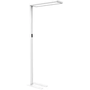 Comparateur de prix : Lampadaire de bureau LED MAULsenja, blanc, capteur, hauteur 196 cm