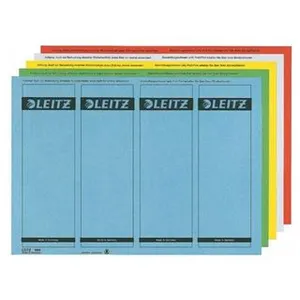 Comparateur de prix : LEITZ Etiquette pour dos de classeur, 61 x 192 mm, vert