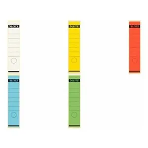 Comparateur de prix : LEITZ Etiquette pour dos de classeur, 61 x 285 mm, bleu