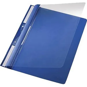 LEITZ chemise accrochable universelle, A4, en PVC, bleu, pas cher