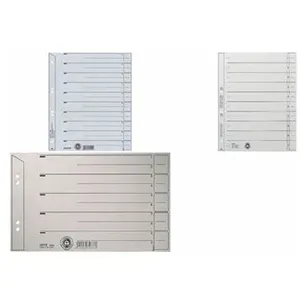 Comparateur de prix : LEITZ Intercalaires, format A4 extra large, en carton solide ()