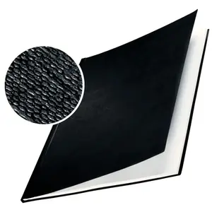 Esselte group Leitz Chemises Rigides, Lot de 10, Dos 21,0 mm, Noir, ImpressBIND, 73950095 pas cher
