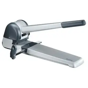 Leitz superpunch 51820084 perforateur 2 trous capacité-250 feuilles gris 51820184 pas cher