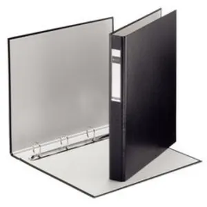 Comparateur de prix : LEITZ Classeur standard, A4, PP, 2 anneaux, 25 mm 4 D-Ring noir