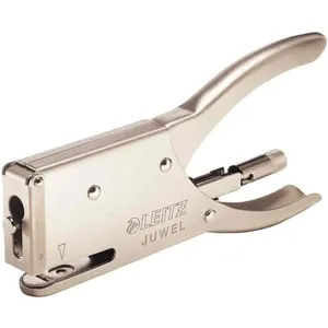 Leitz juwel 55560082 agrafeuse jusque 12 feuilles métal nickel pas cher