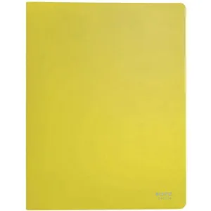 Leitz Classeur polypropylène 46770015 avec 40 pochettes A4 recycle Jaune pas cher