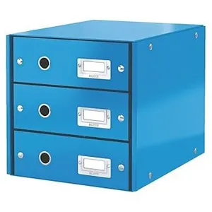 Comparateur de prix : Leitz - Module de classement Click&Store Wow 3 tiroirs couleur - bleu