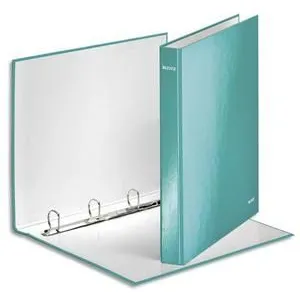 LEITZ Classeur 4 Anneaux de 25mm WOW Menthe