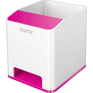 LEITZ Pot à crayon booster de son - Rose
