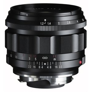 Voigtländer 50mm F1.2 Nokton II Asph Leica M -100  avec le code PHOTO1...