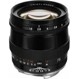 Voigtlander 75 mm f1.9 Ultron - Noir pas cher