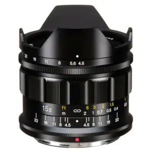 Comparateur de prix : Voigtlander Voigtländer Super Wide Heliar 4,5/15 mm Asphérique, monture Z, noir