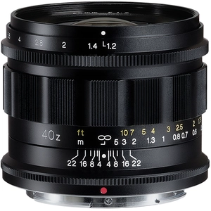 Voigtländer Voigtlander Nokton 40mm f/1.2 asphérique monture Nikon Z - Noir pas cher