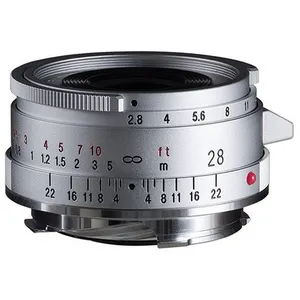Voigtlander Voigtländer Color-Skopar F2.8 28 mm VM objectif asphérique, Type II, argenté
