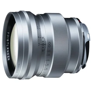 Voigtlander Voigtländer Nokton 75 mm f / 1,5 argent