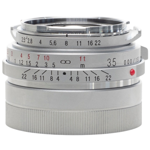 Voigtländer 35mm F2.5 Color Skopar Pancake II Argent Leica M * Edition...