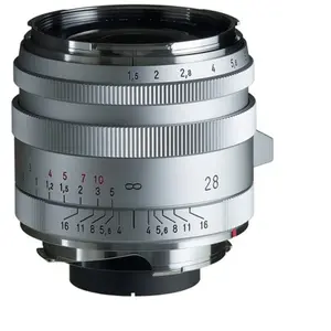 Voigtlander Nokton 1,5/28 mm Type I VM asphérique, argentéVendu parrakuten