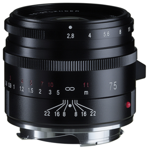 Voigtländer 75mm F2.8 APO-Skopar Noir Leica M