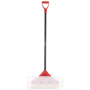 FREUND FP - Racloir à neige platique 610 x 200mm - Poignée Fibre pas cher
