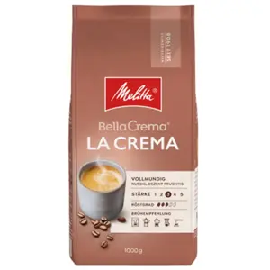 Café en grains Melitta BellaCrema La Crème, 1 kg pas cher