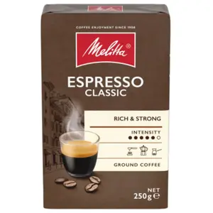 Café moulu Melitta Espresso Classic, 250 g pas cher