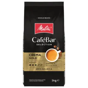 Café en grains Melitta CaféBar Selection Crème Gold, 1 kg pas cher