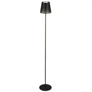 Comparateur de prix : Briloner Lampe sur pied LED rechargeable Kiki, 3.000K, noir, IP44
