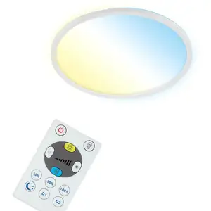 Comparateur de prix : Briloner Plafonnier LED Slim S à intensité variable CCT blanc Ø 45 cm