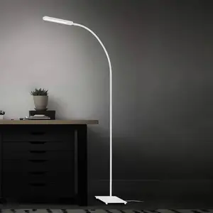 Comparateur de prix : Briloner Lampadaire LED Servo, dimmable, CCT, blanc