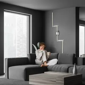 Comparateur de prix : Briloner Plafonnier LED Staff, argenté, 3 000 K