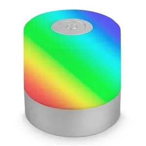 Comparateur de prix : Briloner Lampe à poser LED rechargeable Smal, chrome, RGBW, plastique,...