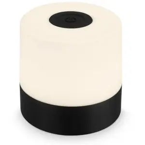 Comparateur de prix : Briloner Lampe à poser LED rechargeable Smal, noir, 2.700K, intensité ...