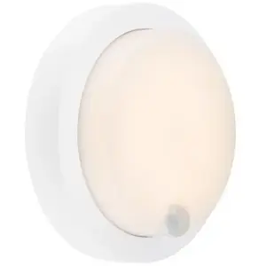 Applique murale led d'ext rieur piles, capteur, blanc, LED/4 wVendu parkaufland