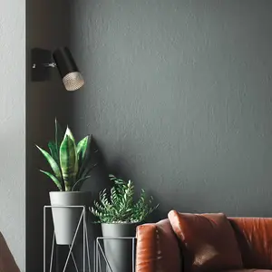 Briloner Spot mural Plek GU10 noir/argent à 1 lampe pas cher