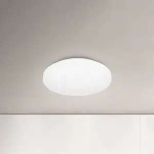 Comparateur de prix : Briloner Plafonnier LED Case IP44 ciel étoilé 840 Ø 28cm