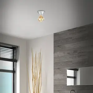 Comparateur de prix : Briloner Plafonnier Tepel salle de bain IP44 E27 chromé mat