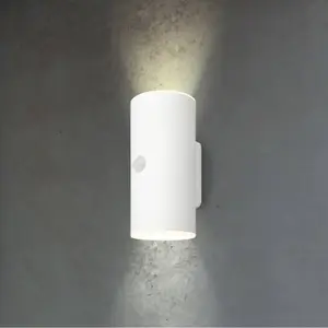 Comparateur de prix : BRILONER - Applique murale LED à batterie avec détecteur de mouvement,...