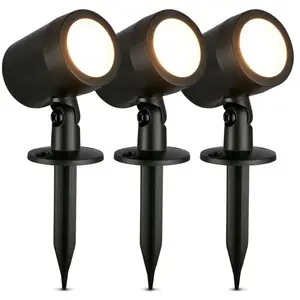BRILONER - LED tuinspot - 3799035 - Stekker - IP44 - Verstelbaar - met... pas cher
