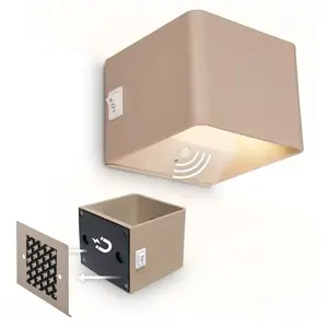 Comparateur de prix : BRILONER Sticklights - Lampe murale sans électricité ni perçage avec d...