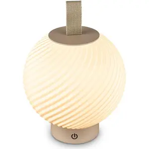 B.K.LICHT Briloner Lampe De Table Led Sans Fil Ø18x25 Cm 2w 150lm 2700...