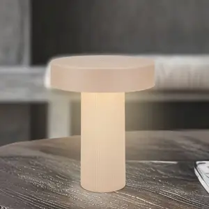 Briloner Lampe de table LED sans fil 16 x 20 cm 3 W 300 lm 2700 K blan...
