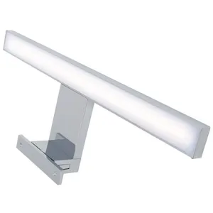 Comparateur de prix : BRILONER Applique LED miroir salle de bain - Chromé - 5W