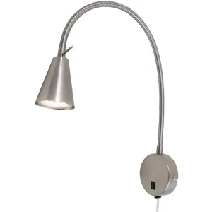 Comparateur de prix : Briloner Applique murale LED Tusa, élément mural, nickel