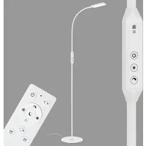 Comparateur de prix : Briloner Lampe sur pied LED Office Remote, télécommande, blanc