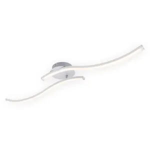 Briloner Leuchten Plafonnier LED 2 ampoules 700 lm 3000 K (blanc chaud...Vendu parkaufland