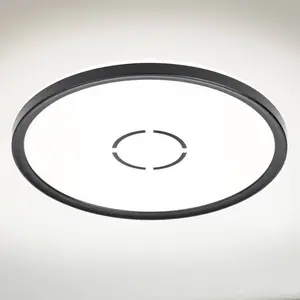 Comparateur de prix : Briloner Plafonnier LED Free, Ø 29 cm, noir